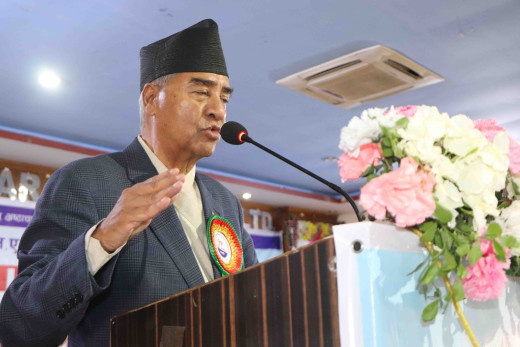 पार्टी सभापति पुनः बन्ने रहर छैन : शेरबहादुर देउवा